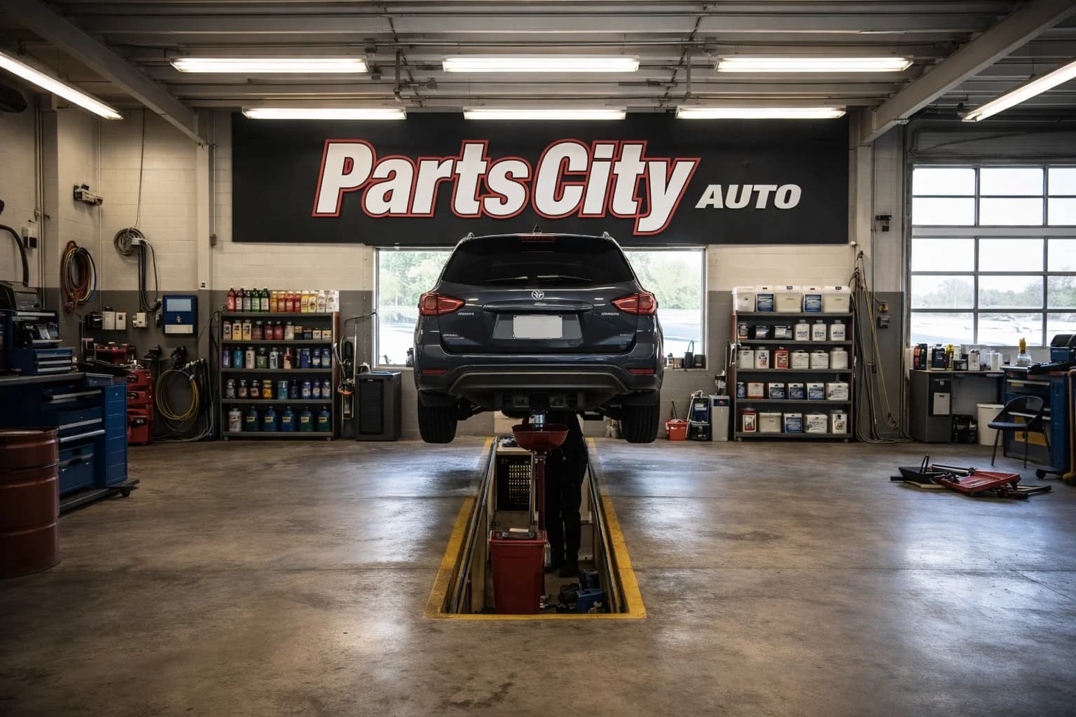 Lube service at Little Kansas Tire
